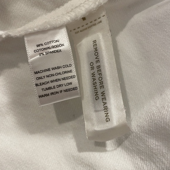 Ann Taylor White Denim Jean Cropped Jacket - Picture 7 of 7